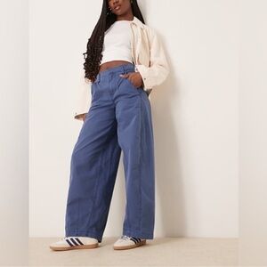 Free People Rylee Wide Leg Chinos